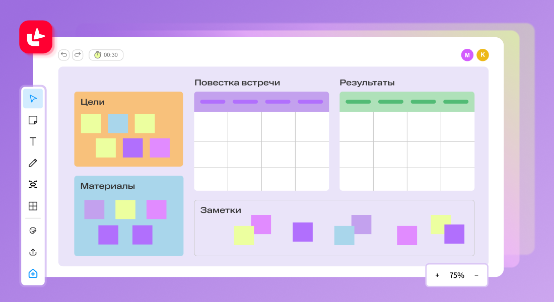 Как вывести встречи на новый уровень с помощью онлайн-доски: опыт и инсайты от фасилитатора | Фото Vstrichi 1100х600 1